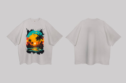 Sunset Drift Tee
