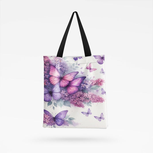 Butterflies and Lilac Flowers